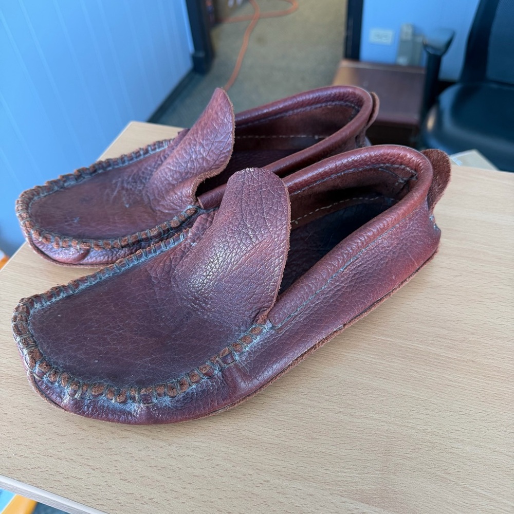 Handmade Leather Moccasins
